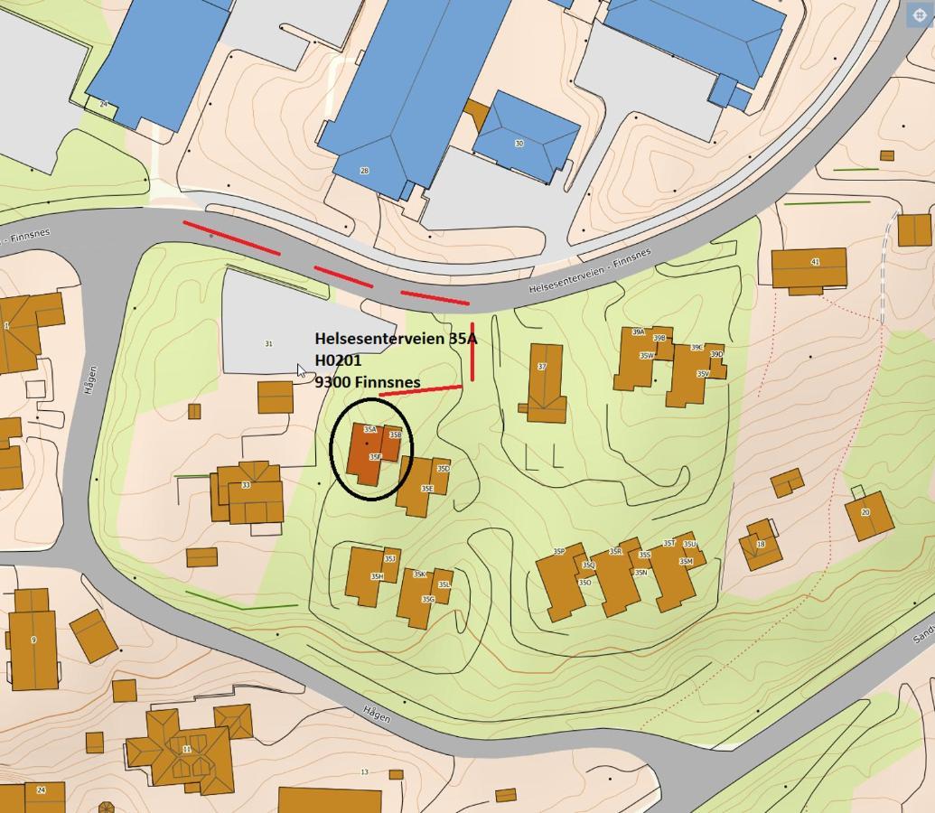 Veien Til Senja Apartment Finnsnes Luaran gambar